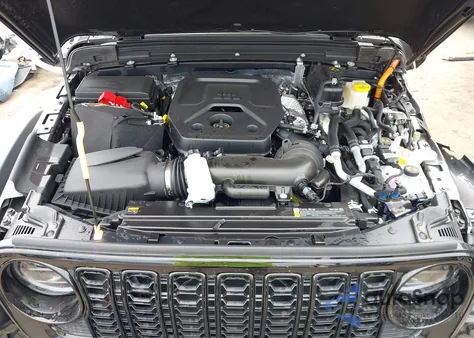 2025 Jeep Wrangler Willys 4Xe from USA, damaged, VIN 1C4RJXN63SW641492